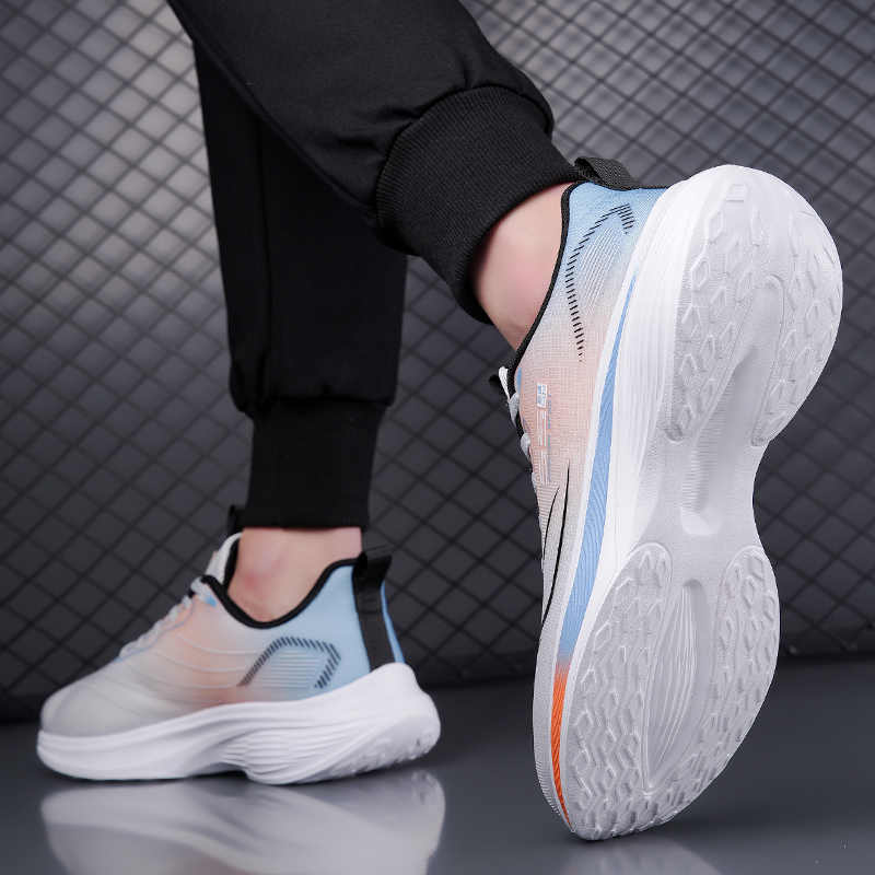 Synthetic Leather Rubber Sole  - Mens Fashion Trainers 2025 ulasan dan harga