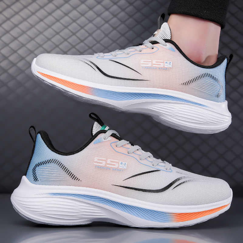 Synthetic Leather Rubber Sole  - Mens Fashion Trainers 2025 ulasan dan harga