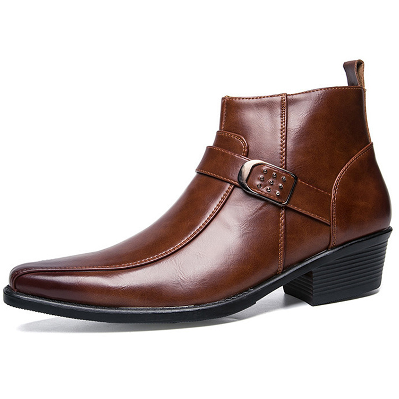 2026 New Men's Retro Cowboy Bo - Chelsea Boots Men ulasan dan harga