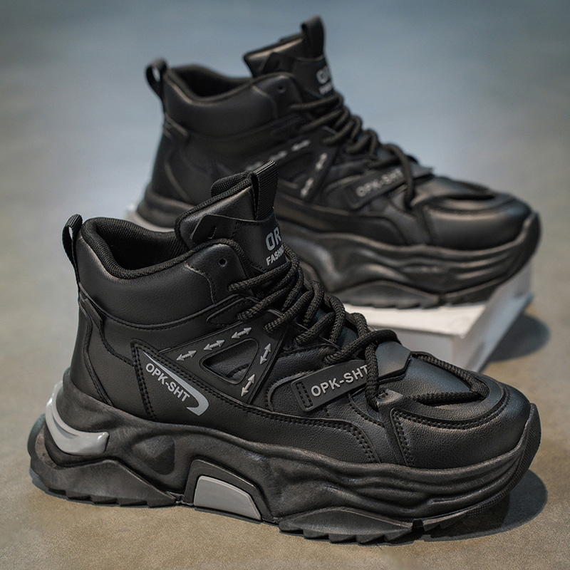 High Top Breathable Anti Slip  - Men'S Fashion Footwear ulasan dan harga