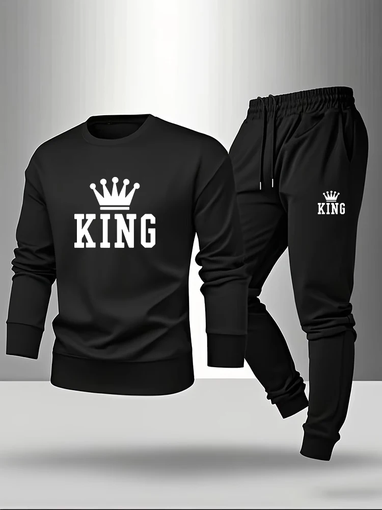 King Pringt Men Longsleeve T-s - Men Fashion King ulasan dan harga