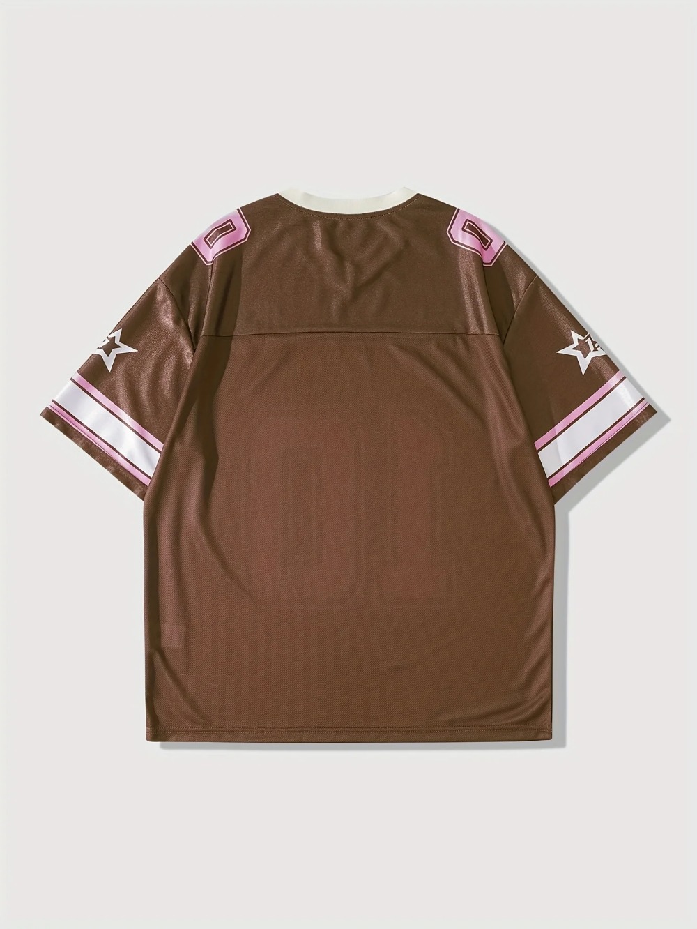 American Retro Digital 3D Prin - Men'S Fashion V Neck T Shirts ulasan dan harga