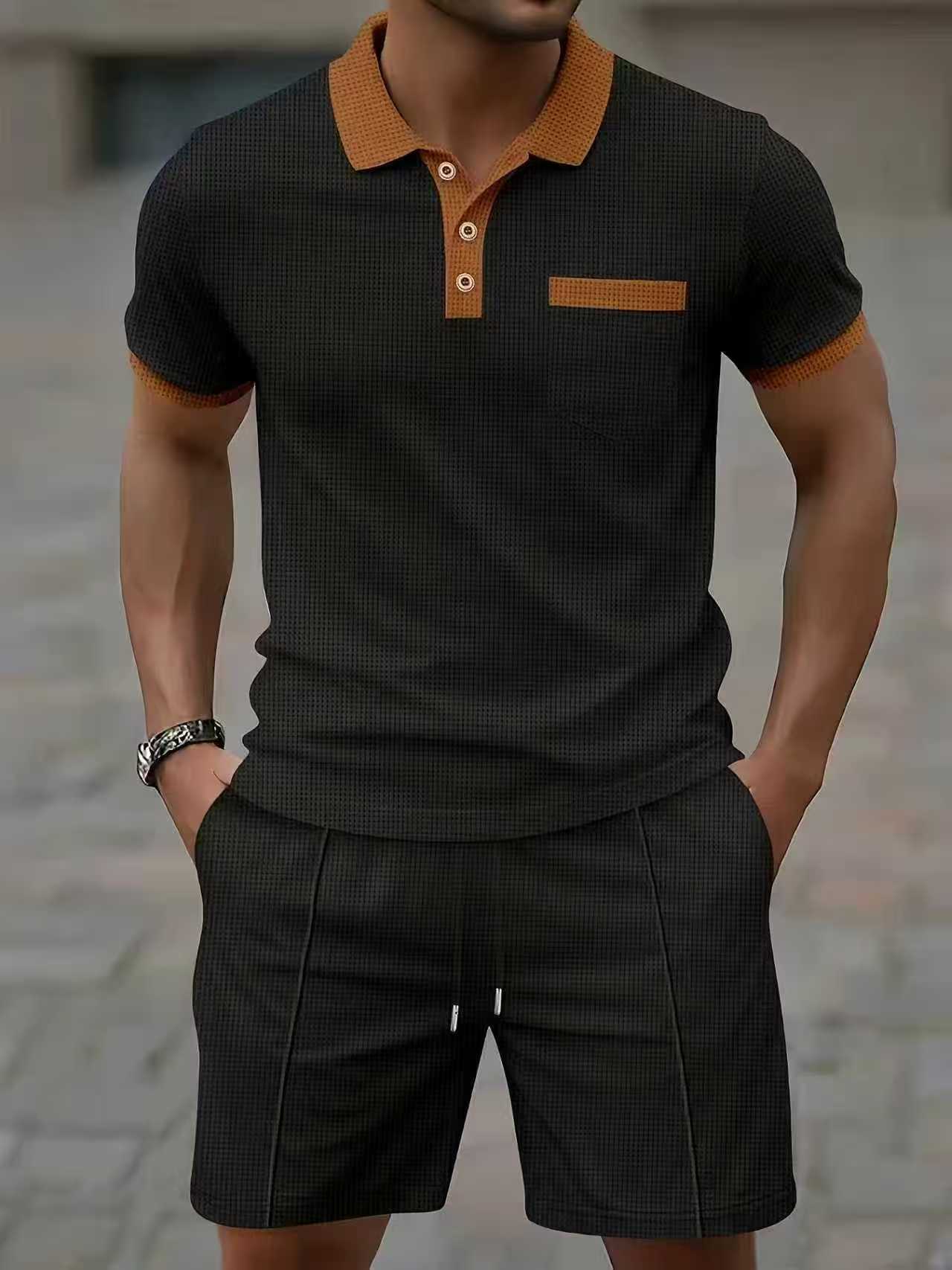 Bestselling men's summer short - Men'S Fashion V Neck T Shirts ulasan dan harga