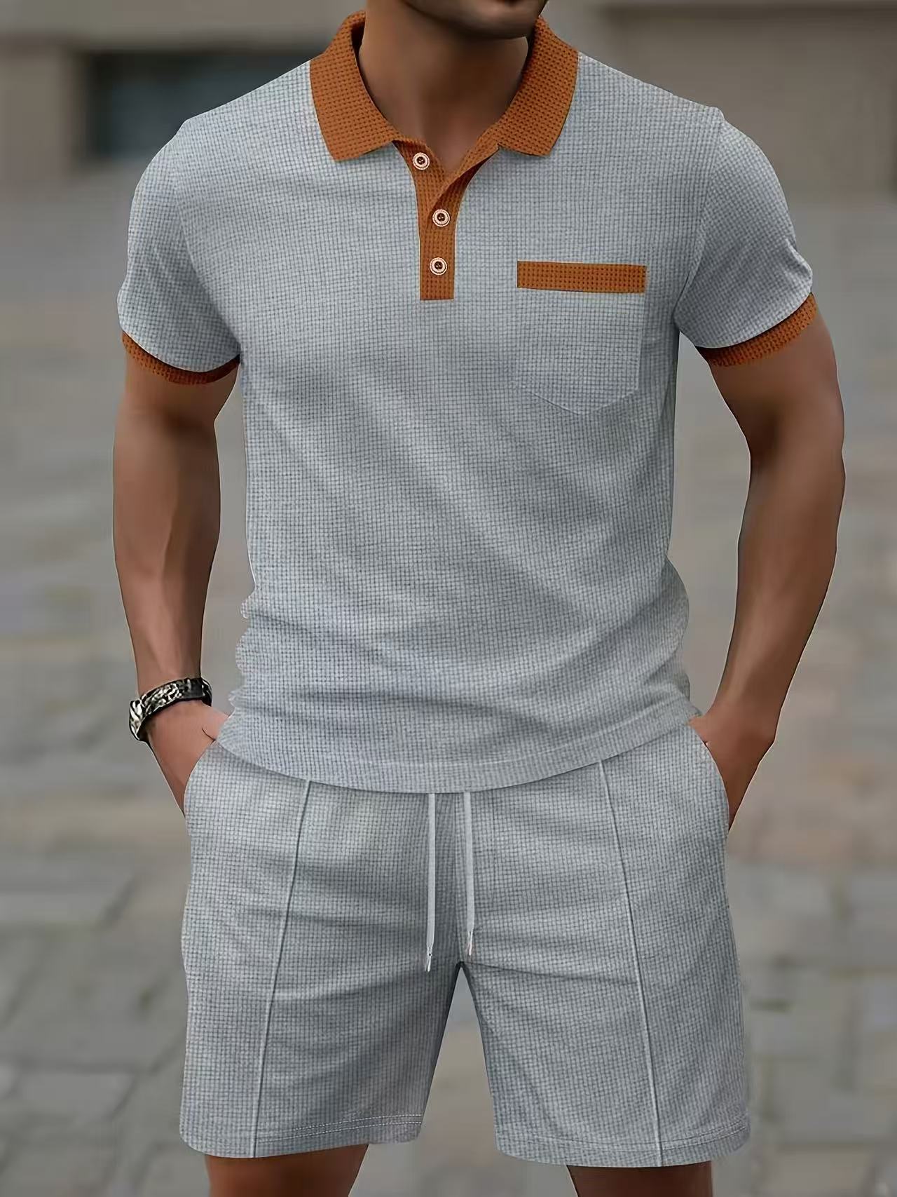Bestselling men's summer short - Men'S Fashion V Neck T Shirts ulasan dan harga
