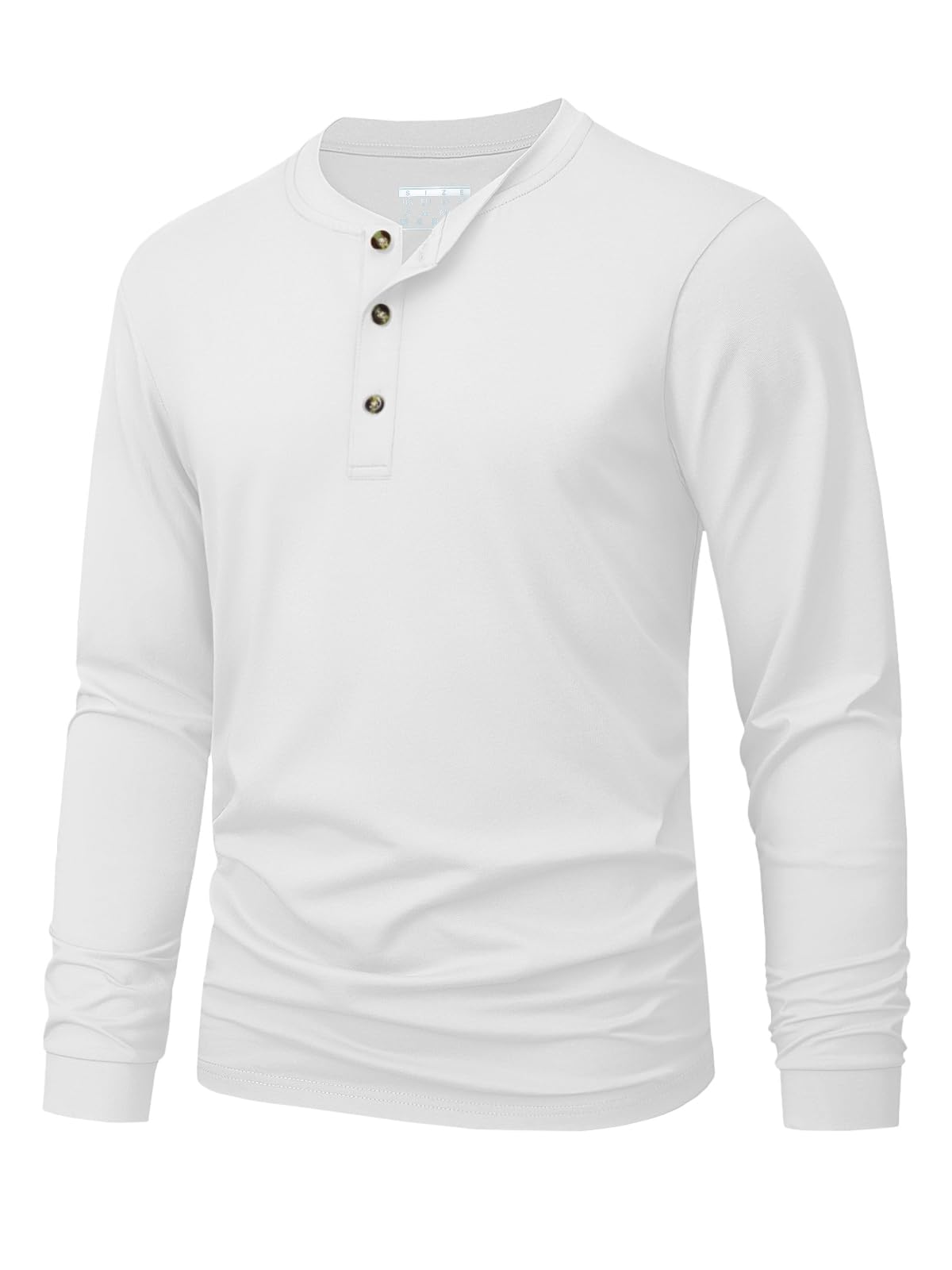 Men's Henley T-Shirt Simple So - Men'S Fashion Clothing ulasan dan harga