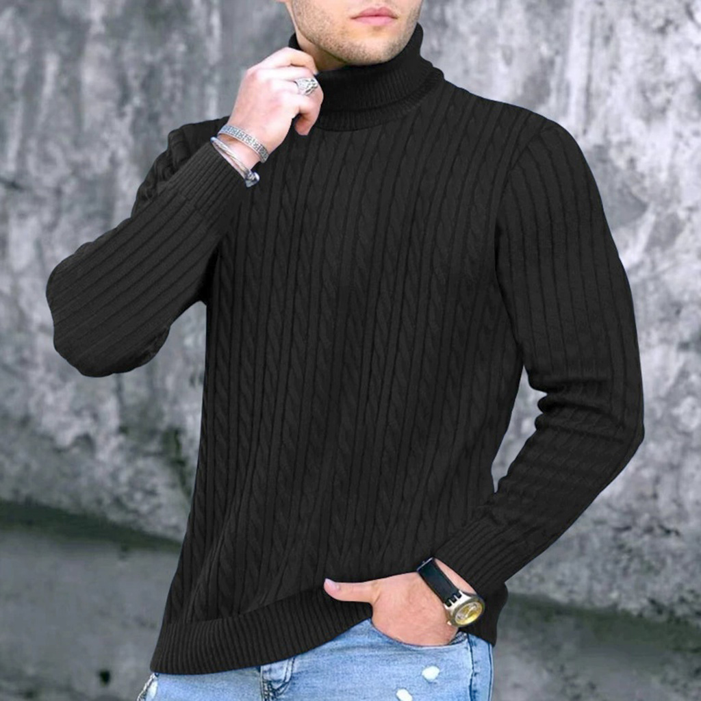 Autumn Winter New Men's Knit S - Mens Fashion Mullet ulasan dan harga