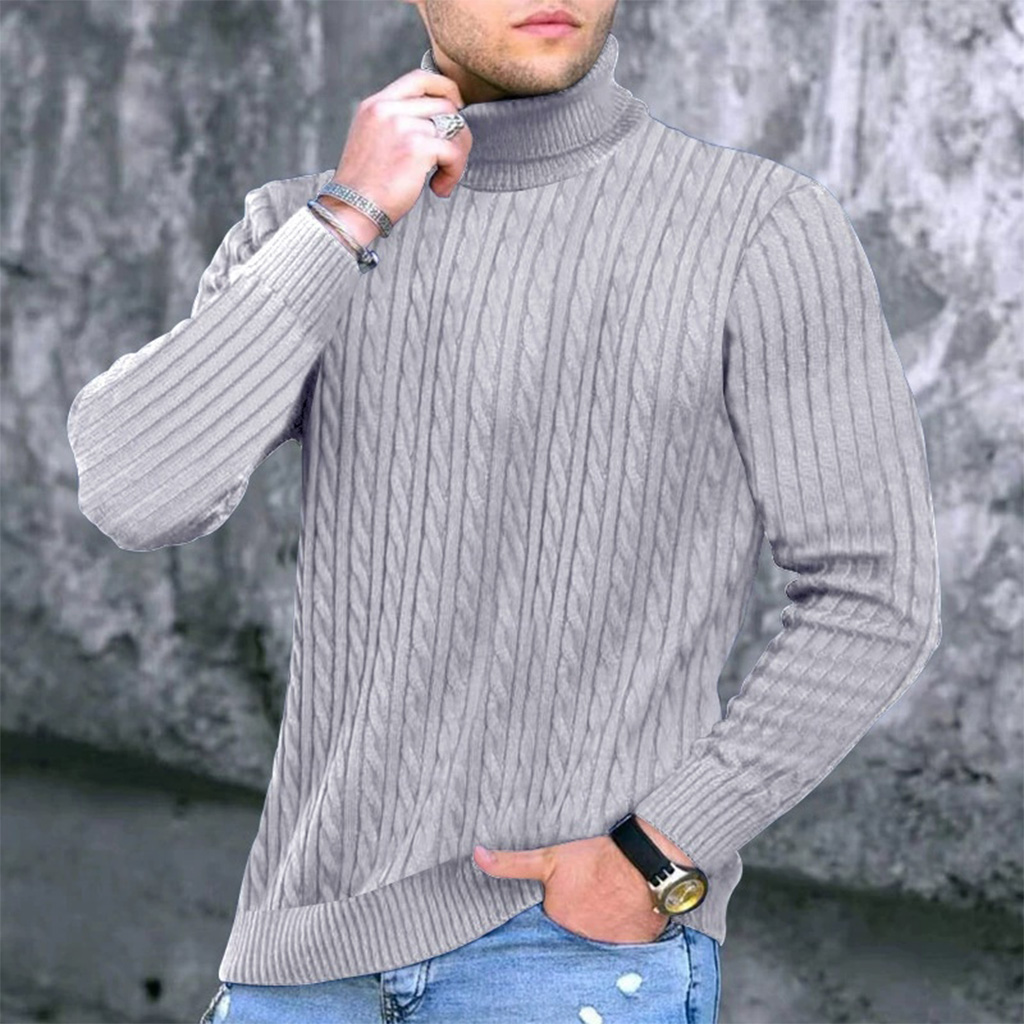 Autumn Winter New Men's Knit S - Mens Fashion Mullet ulasan dan harga
