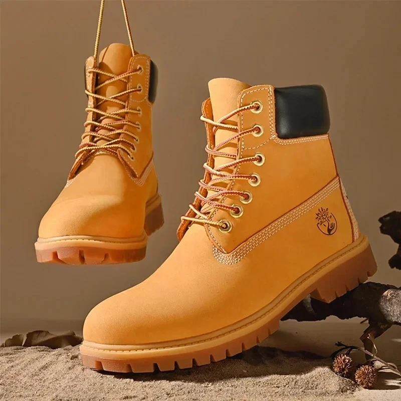 Boots Men High Top Boots High  - Men'S Fashion Footwear ulasan dan harga