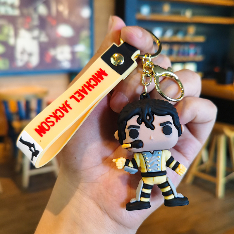 2026 Michael Jackson Keychain, - Men Fashion King ulasan dan harga